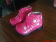 ботинки на девочку розового цвета