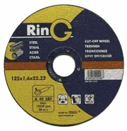 125 х 1.2 х 22.23. Отрезной круг(диск) (качество). RinG (РинГ).
