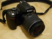 продам Nikon D40 body +Nikkor 18-55mm f/3.5-5.6 AF-S DX