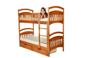 Двухярусная деревянная кровать Карина от производителя