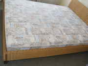 Двуспальная кровать из ротанга