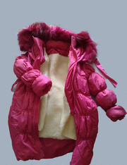 новое зимнее пальто для девочки