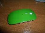 Мышь беспроводная зеленая новая