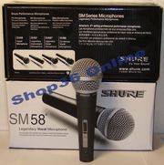 Вокальный кардиоидный микрофон Shure SM58