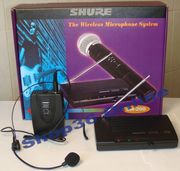 Радиосистема Shure SH-200 h-free с радиомикрофоной гарнитурой черно