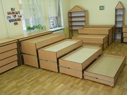 мебель оптима мебель для детского сада -горшочницы, стенки, стулья.