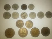 советские монеты 60-90 годов
