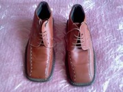 Ботинки мужские кожаные утепленные,  42 размер