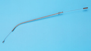 проводник для ретроградного введения резинового катетора или дренажной трубки в  уретру