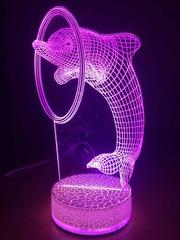 3D ночник светильник- супер подарок ребенку